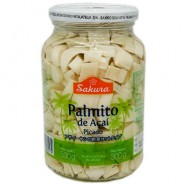 Palmito Picado de Açaí 530g Sakura