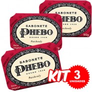 (Kit 3 Unidades) Jabón Patchouli 90g x 3 - Phebo