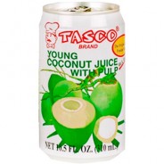 Young Coconut Juice W/Pulp 310ml Tasco