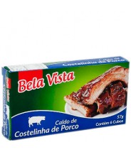 Cubo de Caldo de Costillita de Cerdo 57g Bela Vista