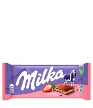 Chocolate con Fresa 100g Milka
