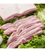 Costilla de Cerdo sin Hueso *sin Cuero Fileteada (((Sazonada))) 1kg COD.107