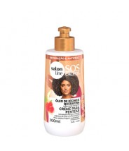 Crema para Peinar Rizos Ricino y Queratina 300ml Salon Line