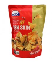 Crispy Fish Skin Hot & Spicy 100g Philong