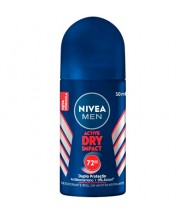 Desodorante Roll-On Men Dry Impact 50ml Nivea
