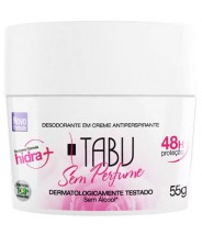 Desodorante en Crema sin Perfume 55g Tabu