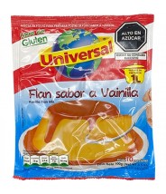 Flan Mix de Vanilla 100g Universal