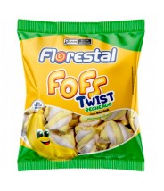 Galletas Fofs Twist Rellenas de Plátano 220g Florestal
