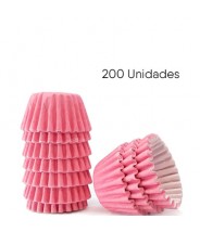 Molde de Papel Rosado N°6 200un. Bax
