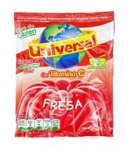 Gelatina de Fresa 130g Universal