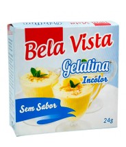 Gelatina Incolora sin Sabor 24g Bela Vista