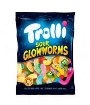 Gomitas Ácidas Glowworms 100g Trolli