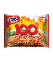 Instant Noodles Mie Goreng Extra Pedas 70g Gaga