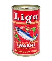 Iwashi en Salsa de Tomate con Ají 155g Ligo