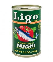 Iwashi en Salsa de Tomate Verde 155g Ligo