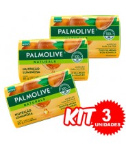 Jabón Nutrición Luminosa 85g x 3 - Palmolive