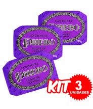 (Kit 3 Unidades) Jabón Toque de Lavanda 90g x 3 - Phebo