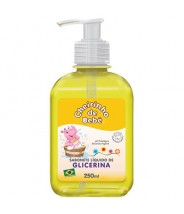 Jabón Líquido Glicerinado 250ml Cheirinho de Bebê