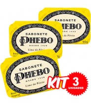 (Kit 3 Unidades) Jabón Lima Persa 90g x 3 - Phebo