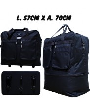 Bolso de Viaje con 6 Ruedas – Medidas: 57x37x42