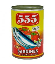 Sardinas en Salsa de Tomate Picante 425g 555
