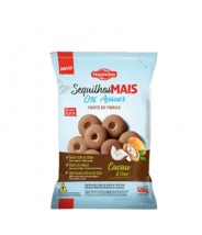Galletas Crocantes de Cacao y Coco 0% Azúcar 120g Nazinha
