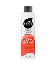 Shampoo Colágeno 300ml Gota Dourada