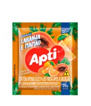 Jugo en Polvo de Naranja con Papaya 20g Apti