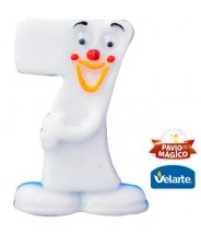 Vela Karetinha Azul Nº7 Velarte